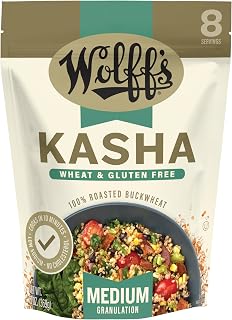 Wolff's Kasha (Medium Granulation) - 100% Roasted Buckwheat