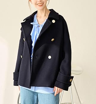 [ロペピクニック] コート カラーシャギーショートコート レディース ROPE' PICNIC（ロペピクニック）の「カラーシャギーショート