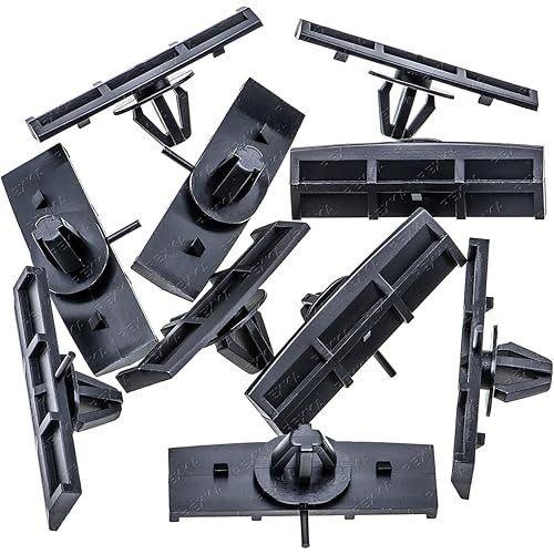 Rexka 10 Uds. Moldeo de apertura de rueda Fender Flare Retenedor Clip W716878-S300 para Ford F-150 F150 F250 F-350 F-450 F-550 Super Duty W716878S300