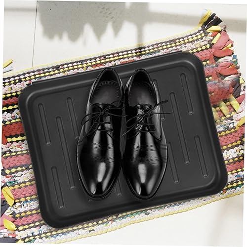 Miniatura 2 de YARNOW Bandeja para botas, 2 piezas, tapete para maceta, herramientas de nieve, para entrada, bandejas para almacenamiento de mascotas, bandeja de
