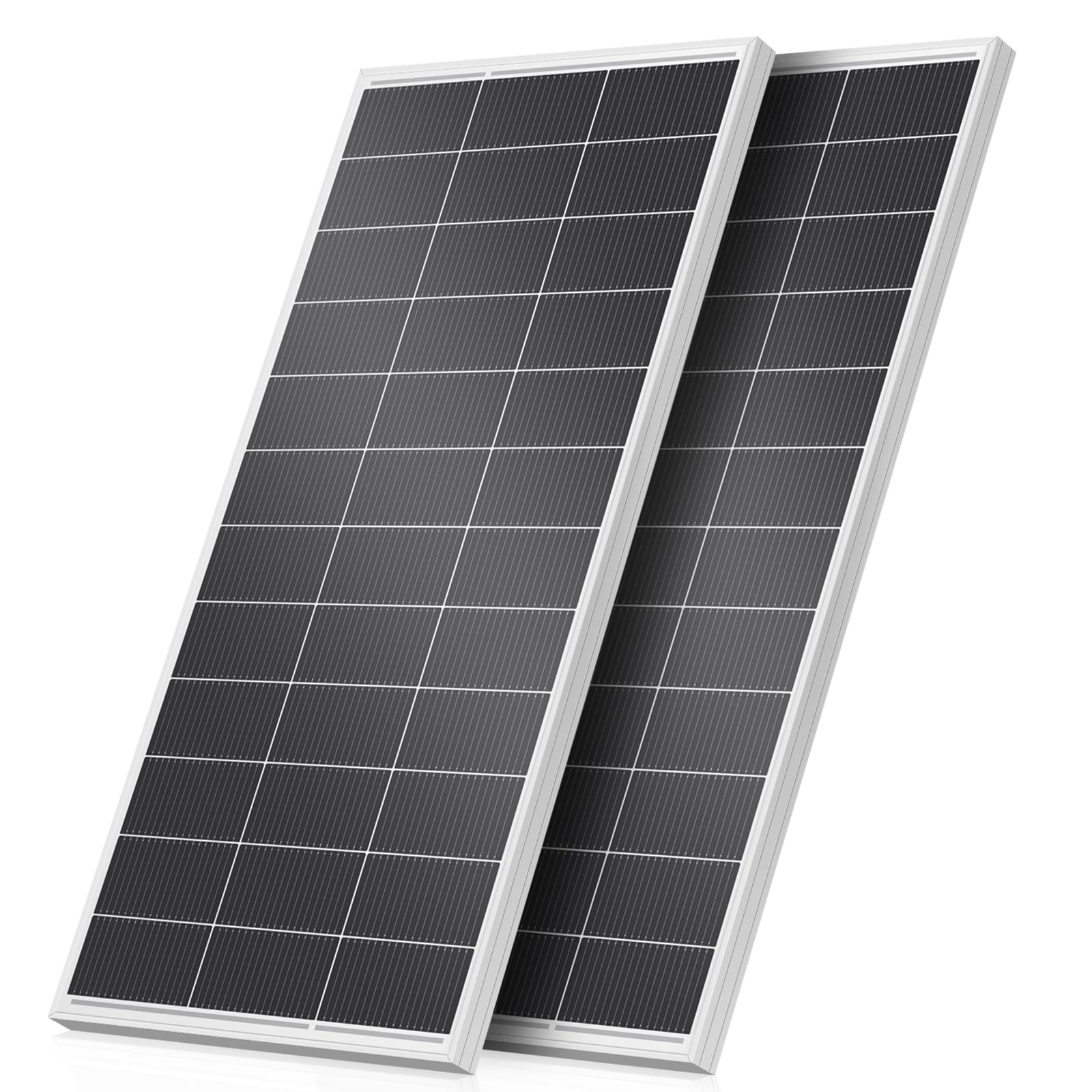 Panel solar 18BB de 400 W, tipo N de 12 V, 2 módulos solares de 200 W, módulos fotovoltaicos monocristalinos de alta eficiencia, impermeabilidad IP68 y conectores MC4 para RV, barco, techo (2