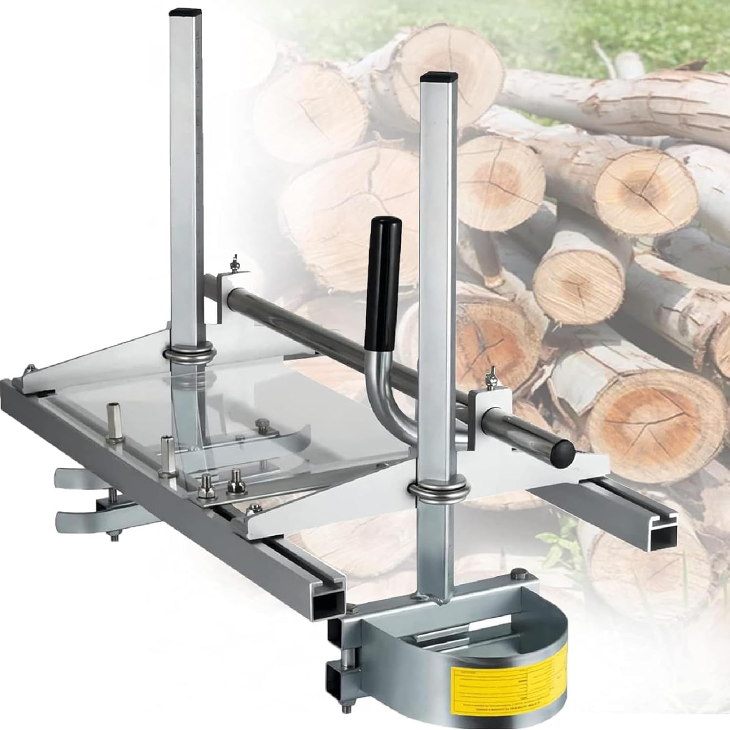 MObyatChainsaw Sawmill, 20 Inches Chain Saw Chain Saw Plate Rack, Totally Portable/quick and Easy Set Up, A Flexible Cutting Guide System for Builders and Woodworker