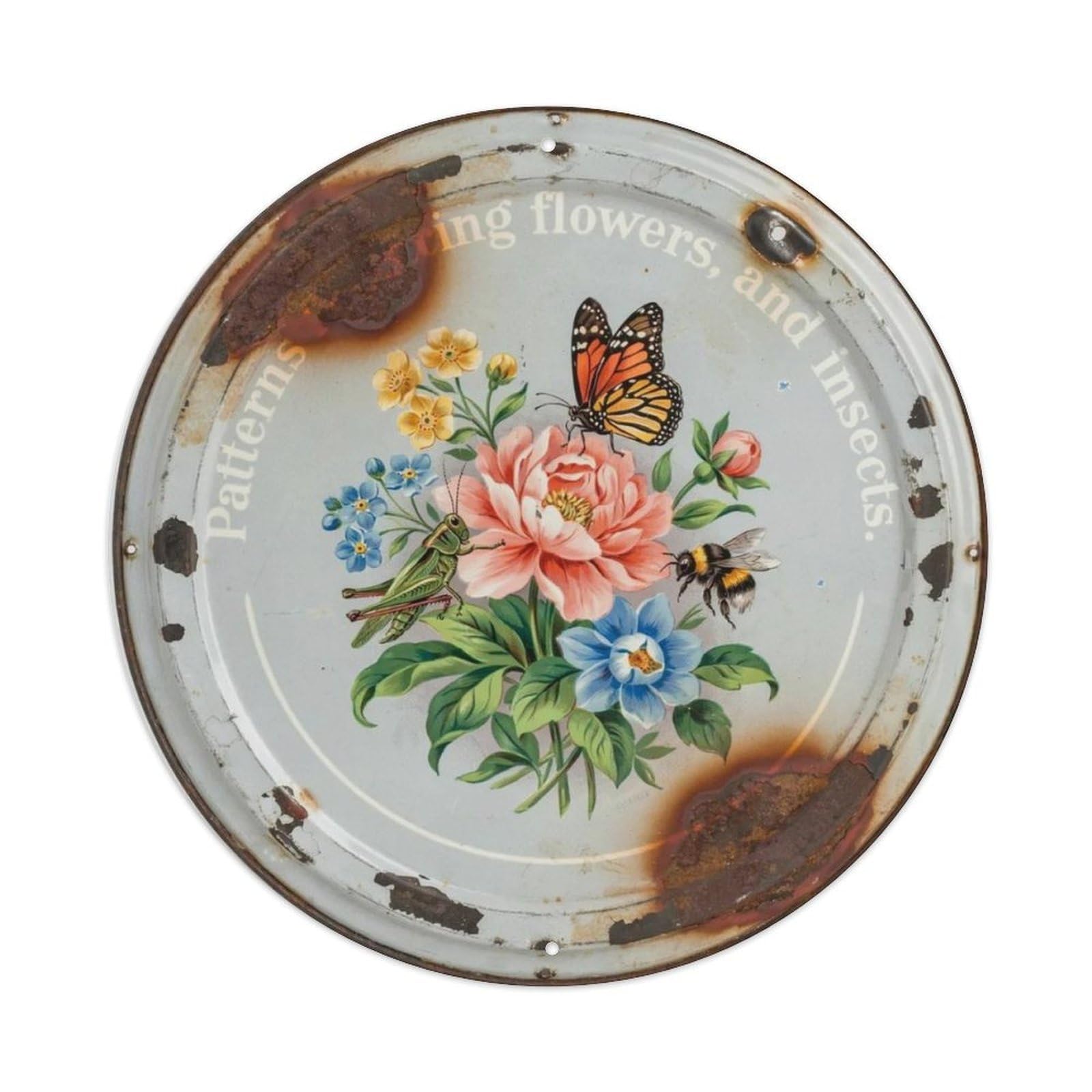 Garden-Botanical Metal Tin Sign Plaque