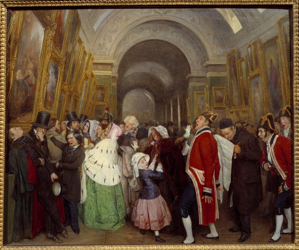Reproducción de lienzo artística de Biard con acabados detallados de 60x90cm 5