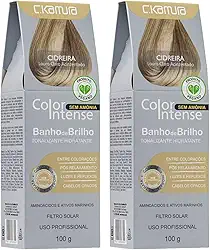 Kit 2 Tonalizante Color Intense Cidreira Ckamura 100g