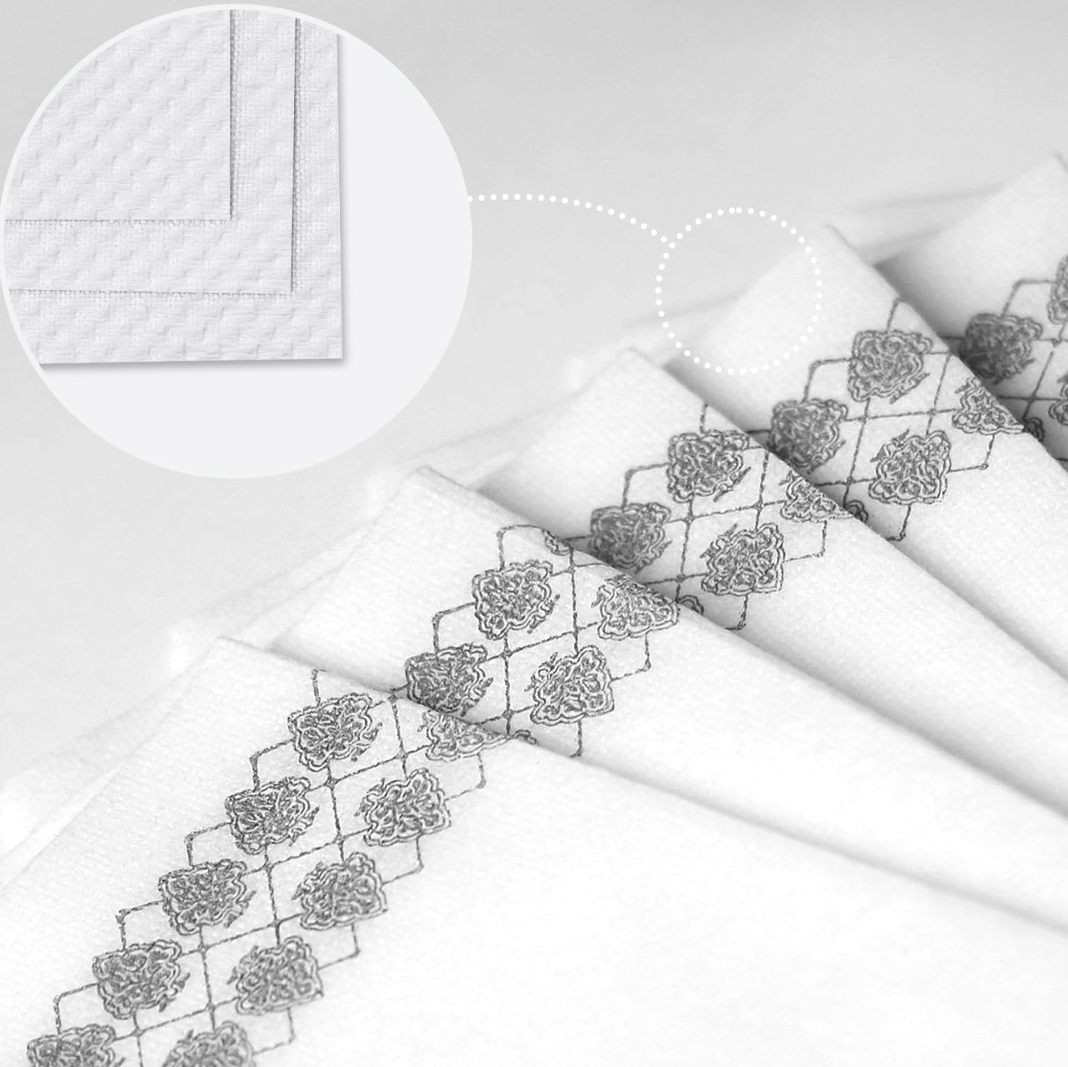Paquete de 200 servilletas desechables de baño, toallas de invitados con tacto de lino, servilletas de papel suaves y absorbentes para cocina, 12 x 17 pulgadas, baño, fiesta, boda