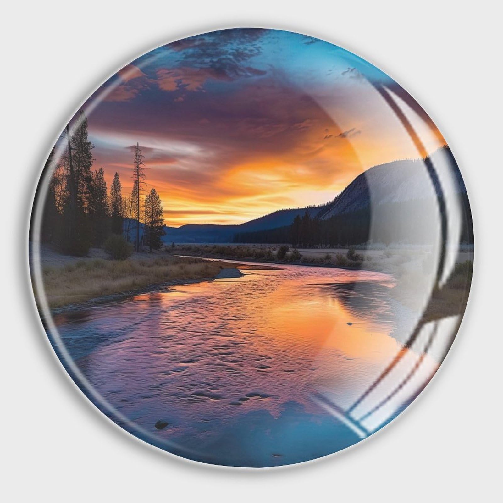 Imanes de Yellowstone para decorar la cocina con paisajes de parques nacionales
