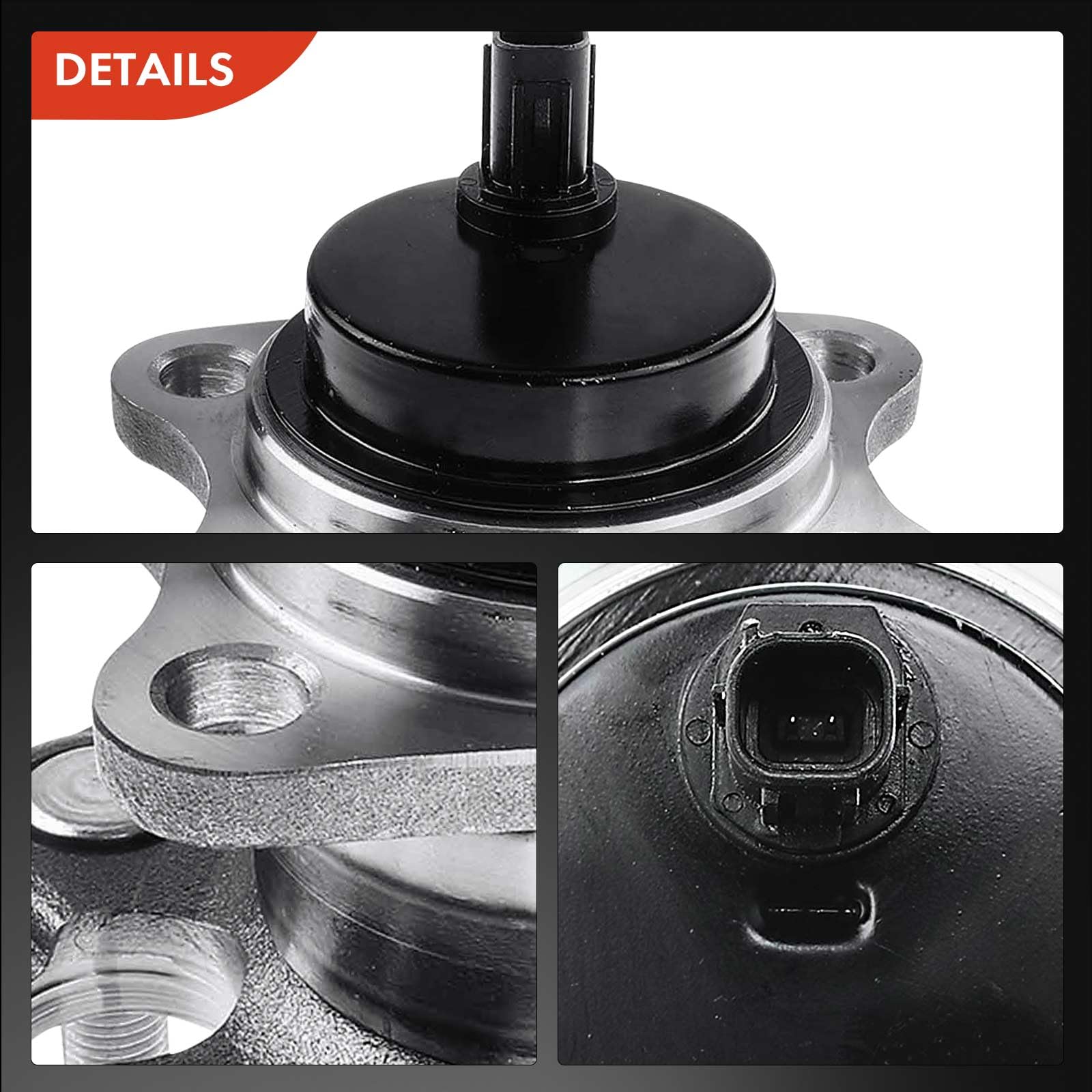Frankberg Kit cuscinetti ruota posteriore con sensore ABS integrato 512509 | posteriore, con sensore Sensore di velocità ABS Sensore di velocità ABS integrato, 512509; Compatibile con: Mirai JPD1