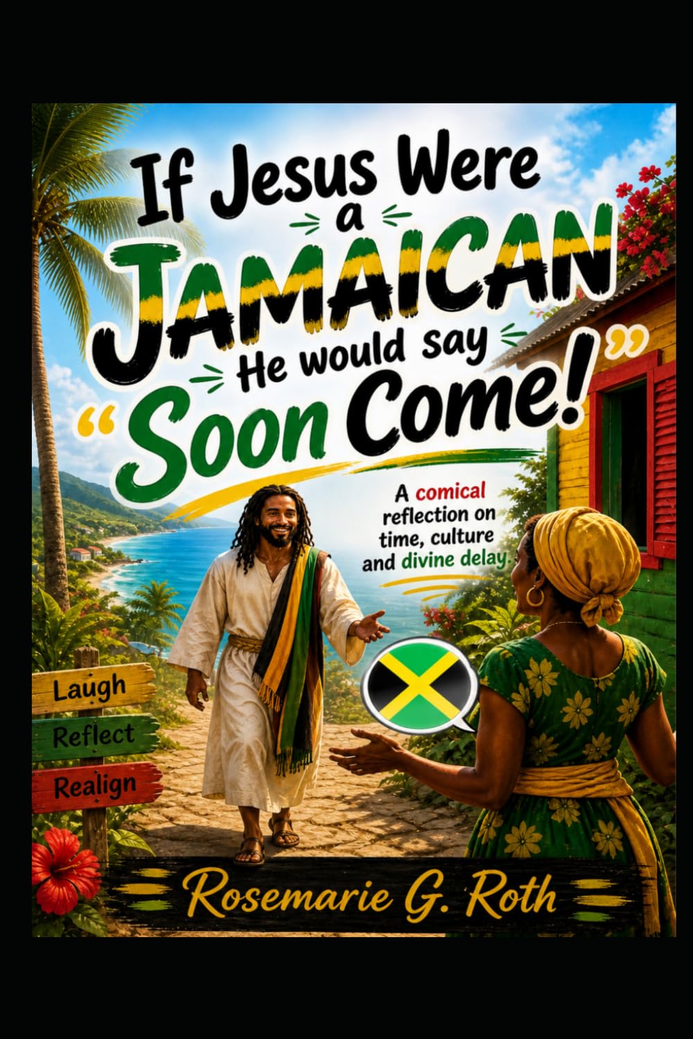 If Jesus Were a Jamaican: He would say "Soon Come!"
