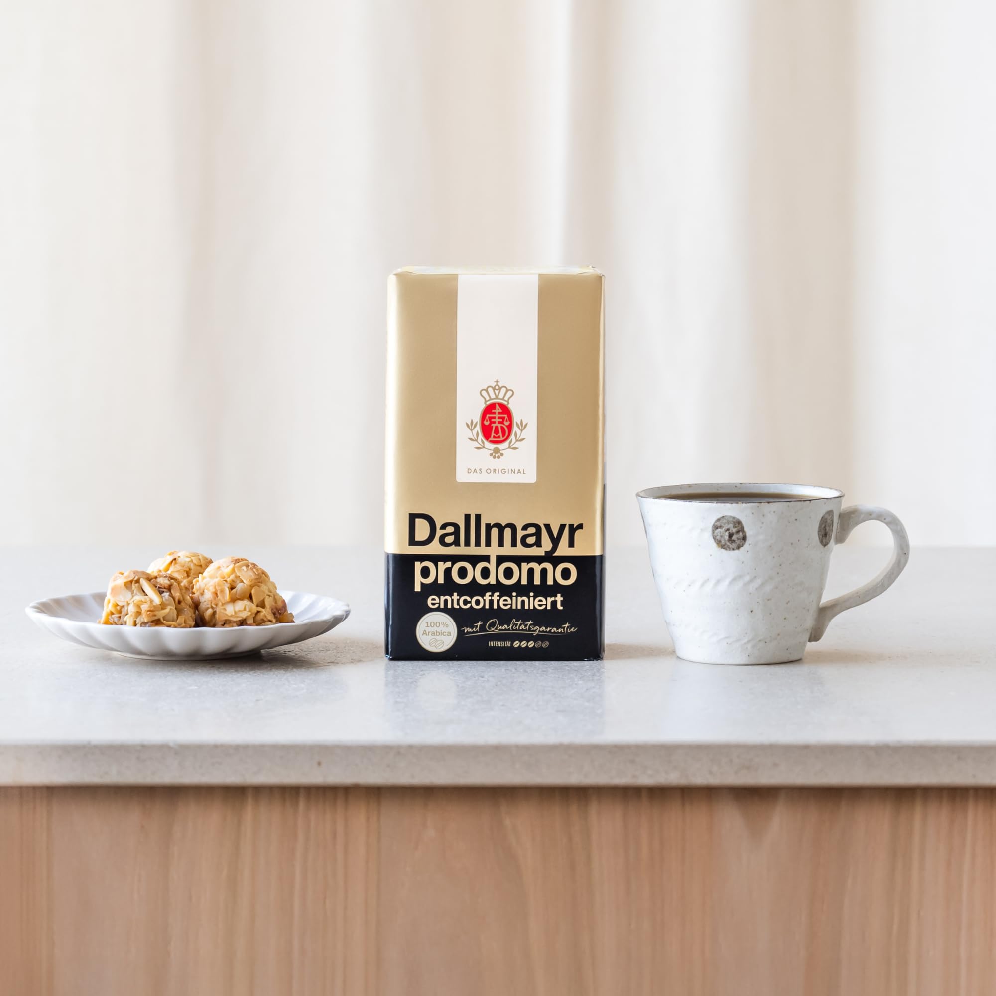 Amazon.com : Dallmayr - Prodomo Decaffeinated Ground Coffee - 500g