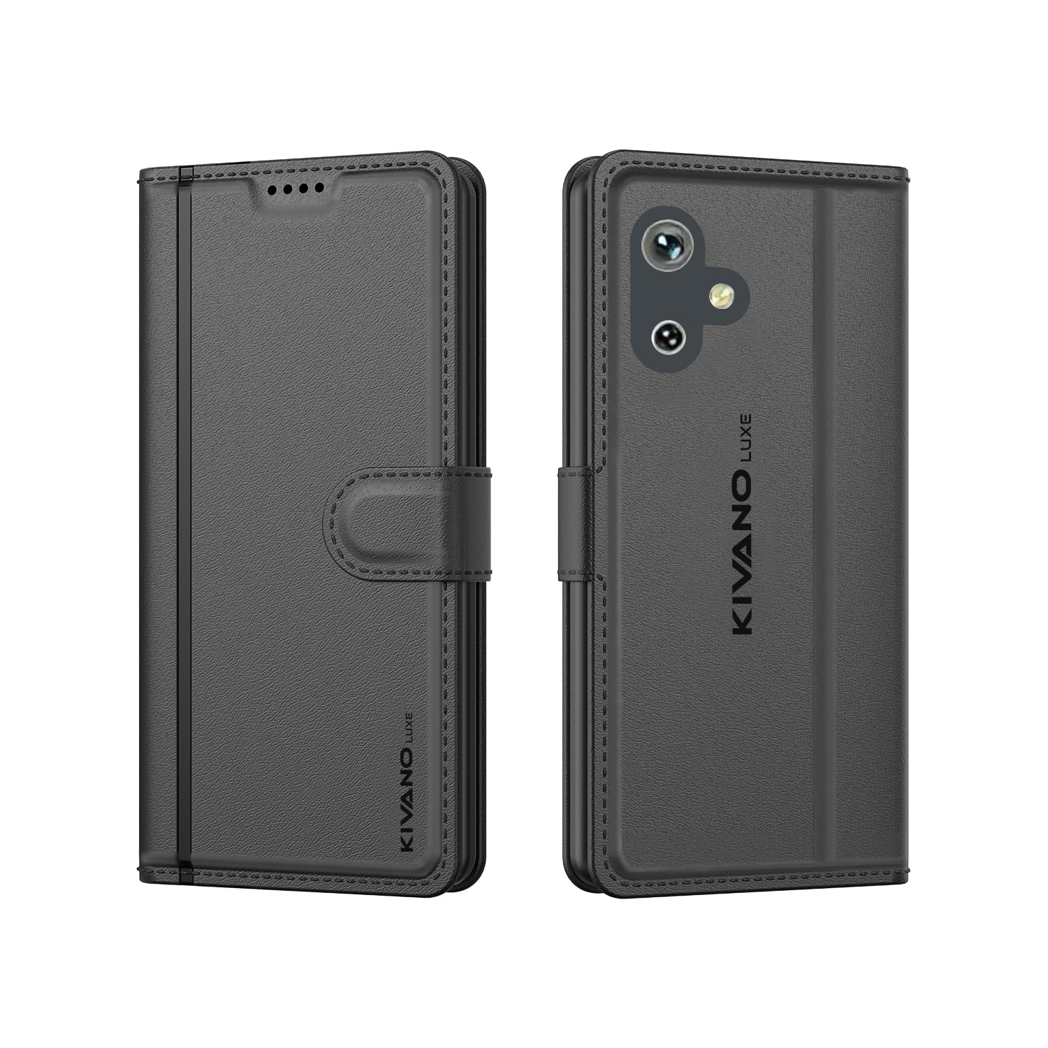 KIVANO LUXE Leather Flip Cover - Samsung Galaxy F06/M06 -1