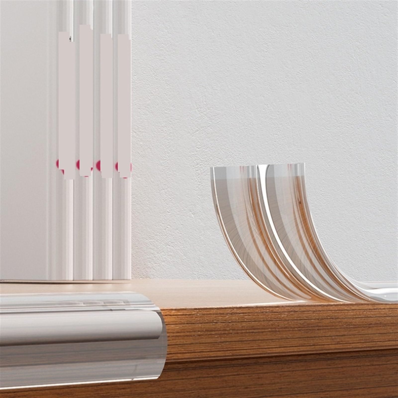 Protectores de Esquina para mesas, Seguridad Infantil, 15 mm, Tira Protectora Suave para Muebles de Escritorio, Tira anticolisión para el hogar.