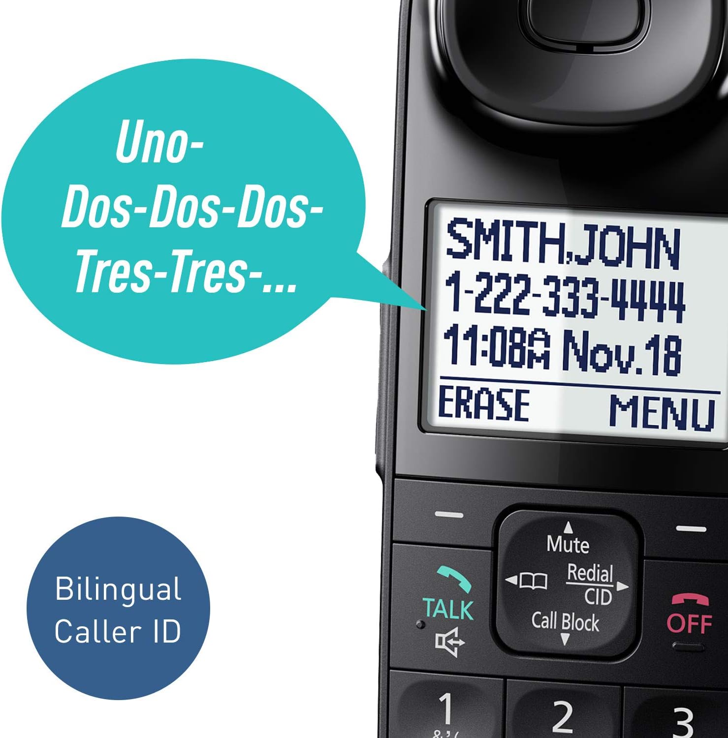 Authеntіс Crаzу Dеаlѕ Panasonic KX-TGL432B Dect_6.0 2-Handset Landline Telephone, Black