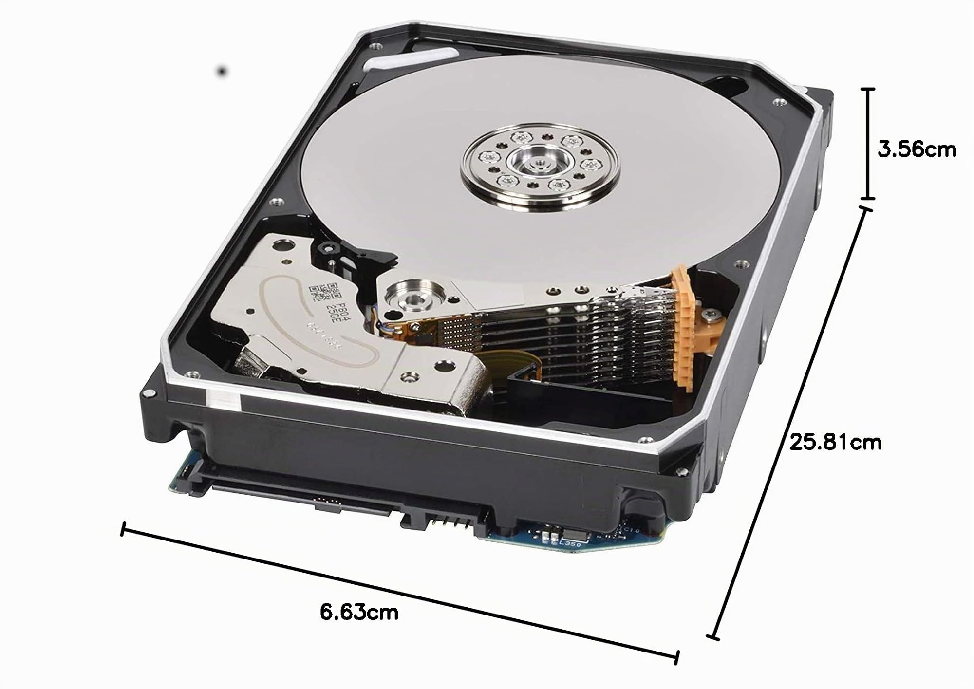 Toshiba 12TB N300 Internal Hard Drive – NAS 3.5 Inch SATA HDD Supports Up to 8 Drive Bays Designed for 24/7 NAS Systems, New Generation (HDWG480UZSVA)