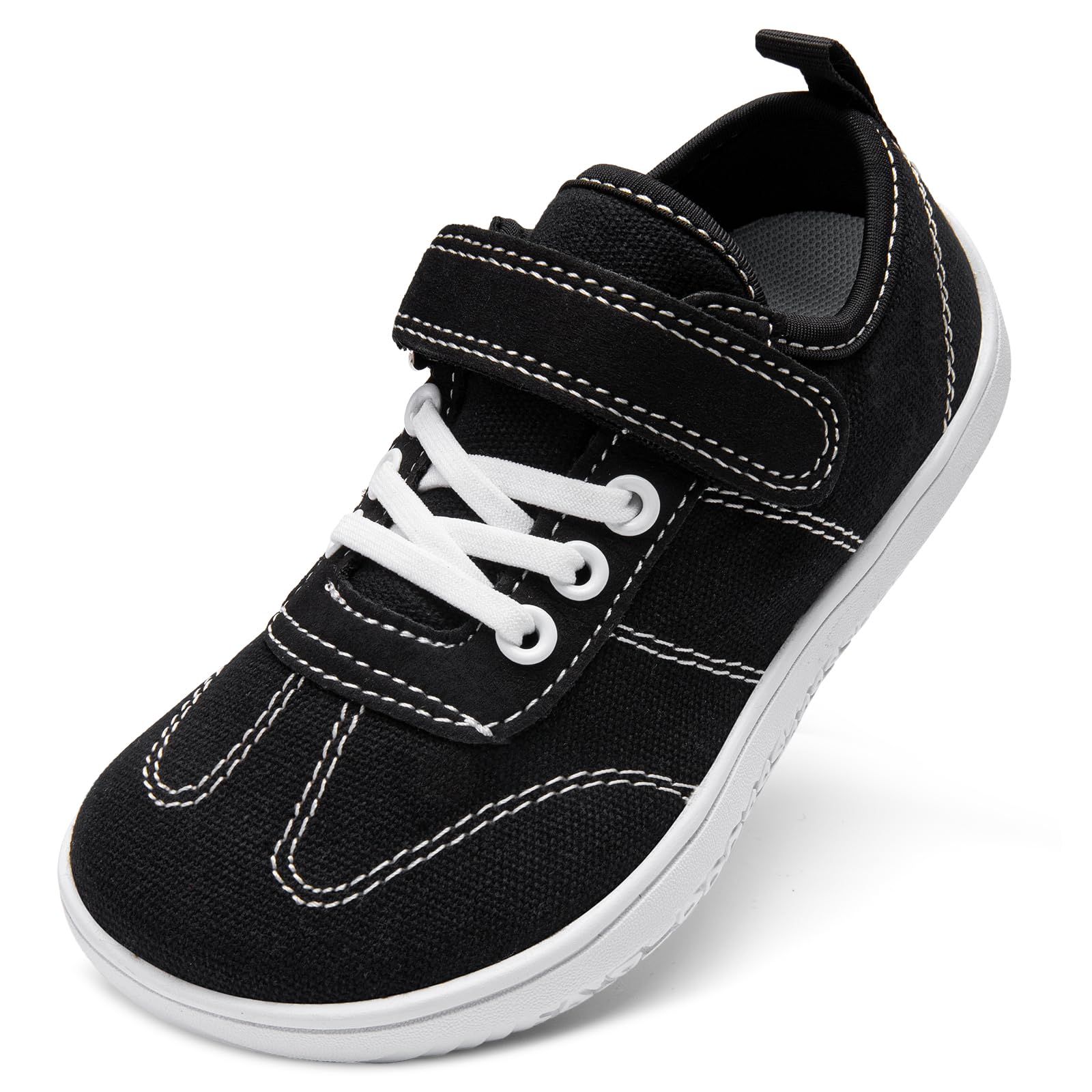 TIAROOTT Barfußschuhe Kinder Breite für Jungen Mädchen Kinder Barfußschuhe Minimalistische Leicht Sommer Traillaufschuhe Freizeit mit Klettverschluss Atmungsaktiv rutschfest Sneaker Komfortable