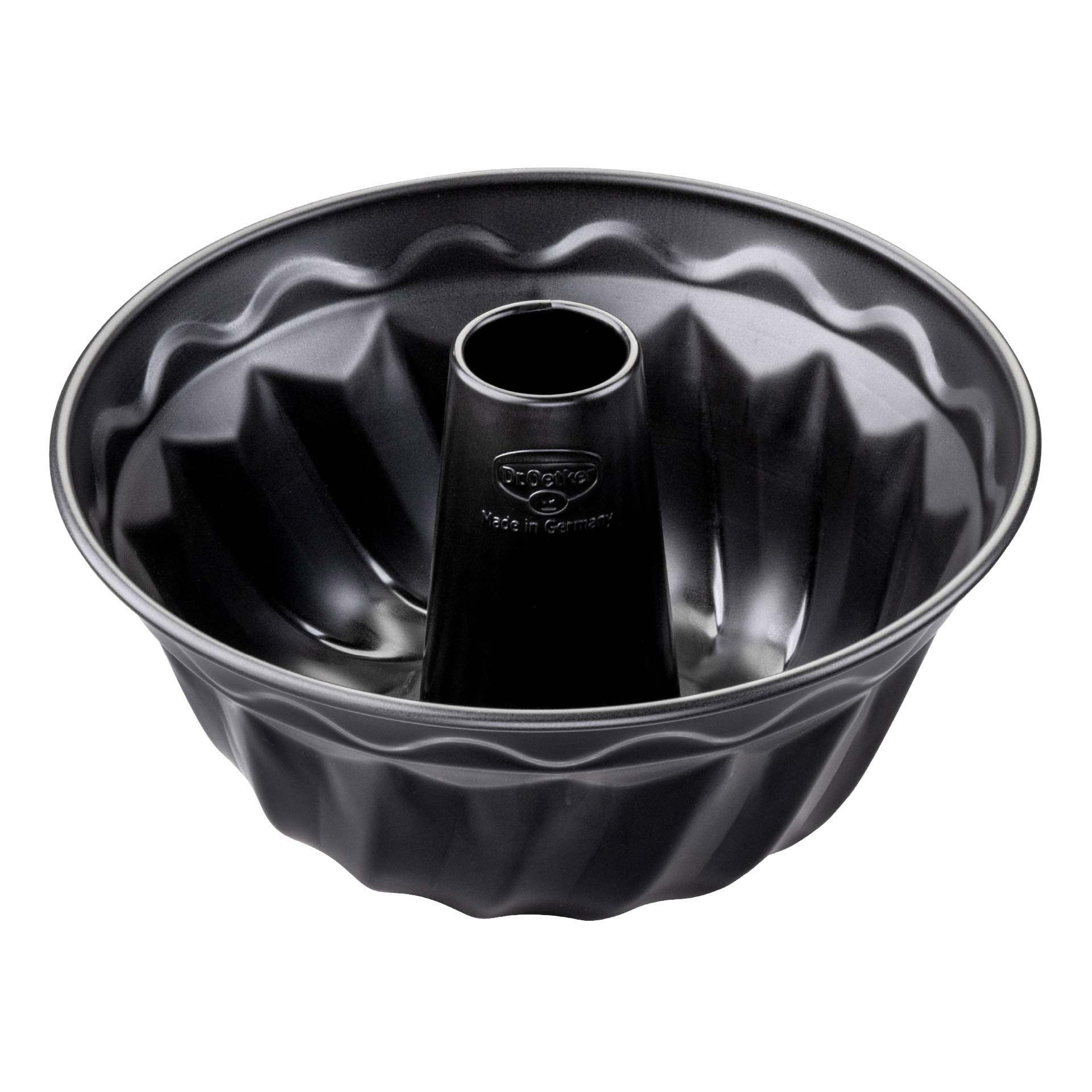 Dr. Oetker Classic Gugelhupfform Ø22 cm – Aus hochwertigem Stahlblech mit PFAS-freier Antihaftbeschichtung, Hitzebeständigkeit bis 230°C – Made in Germany