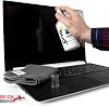 Ecomoist Natural Screen Cleaner 250ml with Fine Microfiber Towel For LCD TFT Plasma Computer Laptop Made in UK