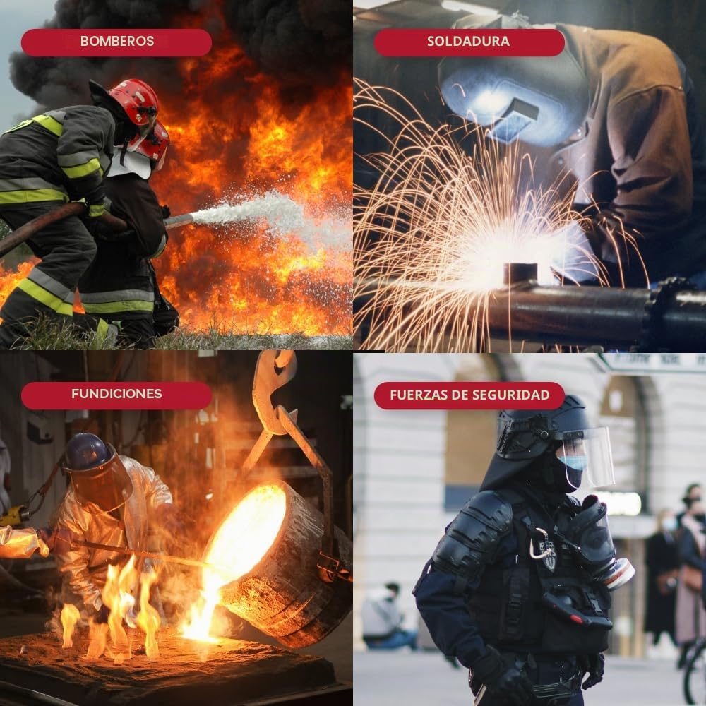 TEXFIRE Camiseta Ignífuga Manga Larga CE EPI Cat II