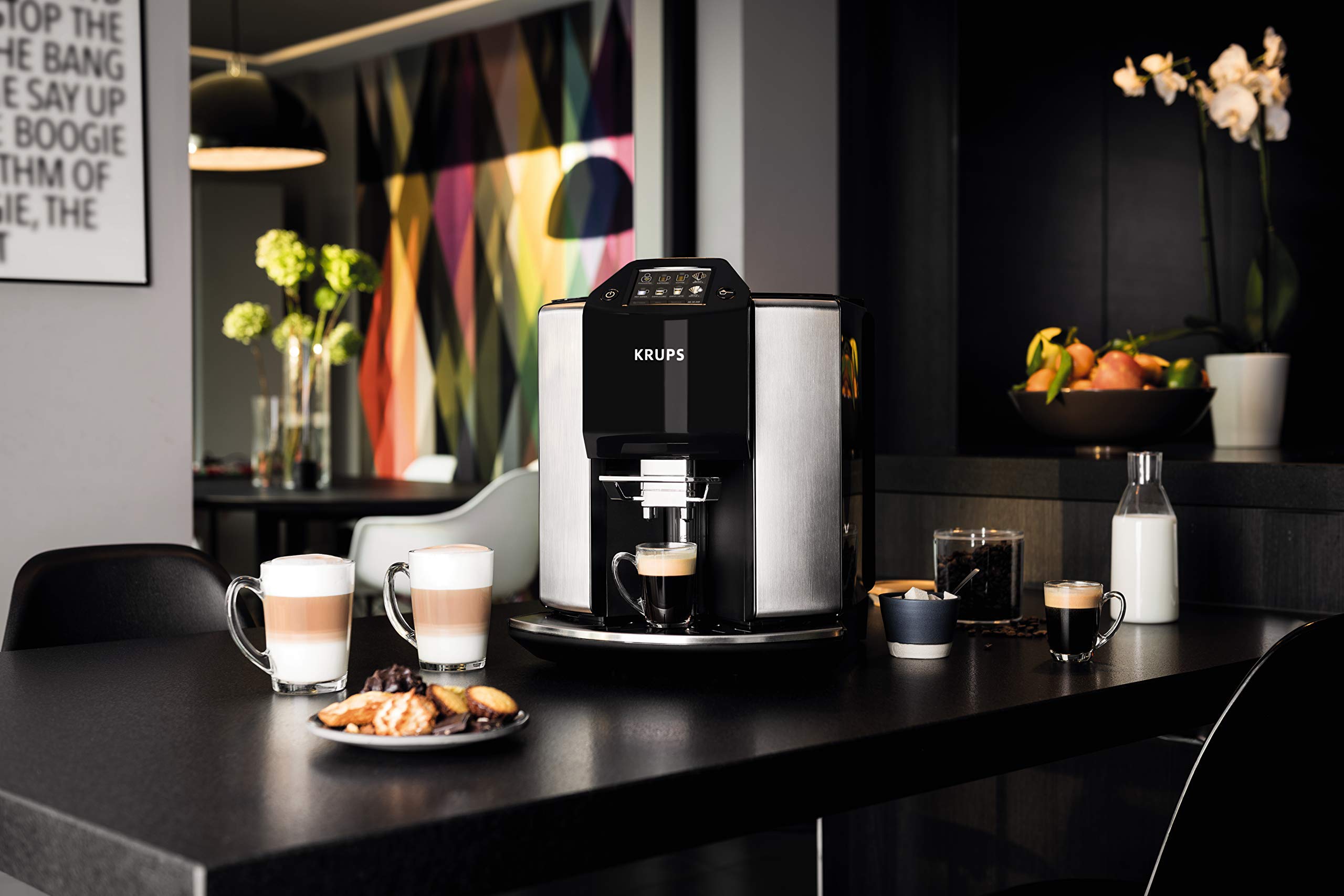 Krups Barista EA9070 Automatic Coffee Machine, Espresso, Bean to Cup