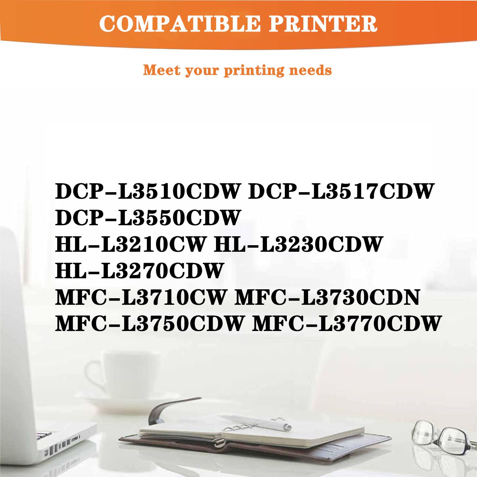 WT-223CL Contenitore Toner di Scarto Compatibile per Brother DCP-L3510CDW DCP-L3517CDW HL-L3210CW HL-L3230CDW MFC-L3710CW MFC-L3730CDN Stampante (rendimento 50.000 P 1Pack