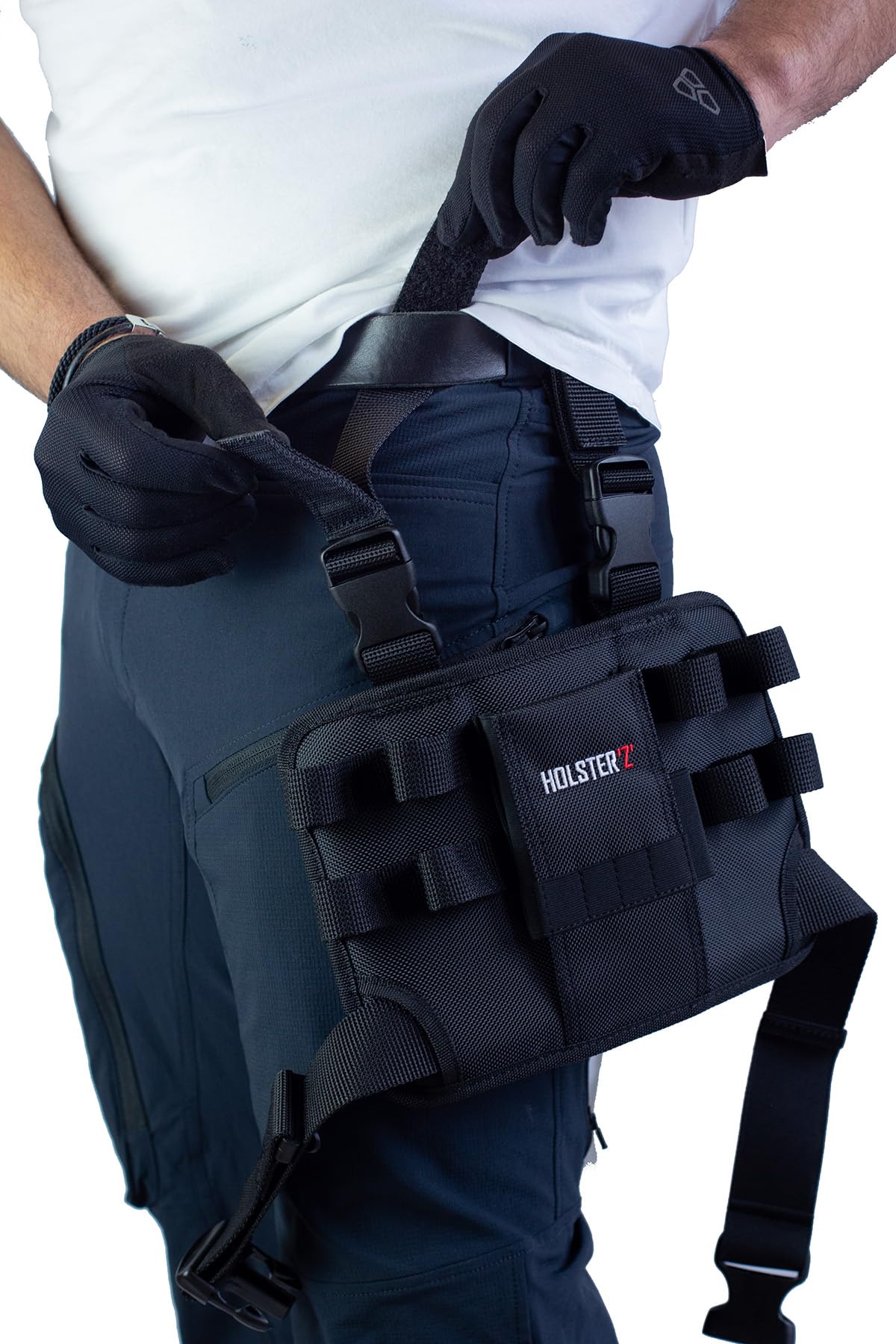 Holster Z 2.0 – Werkzeug Beintasche | Taktischer Tool Holder mit Beinschlaufe | Werkzeuggürtel Zubehör für Elektriker, Dachdecker, Handwerker, Heimwerker | Organizer für Schraubendreher, Bits, Zangen