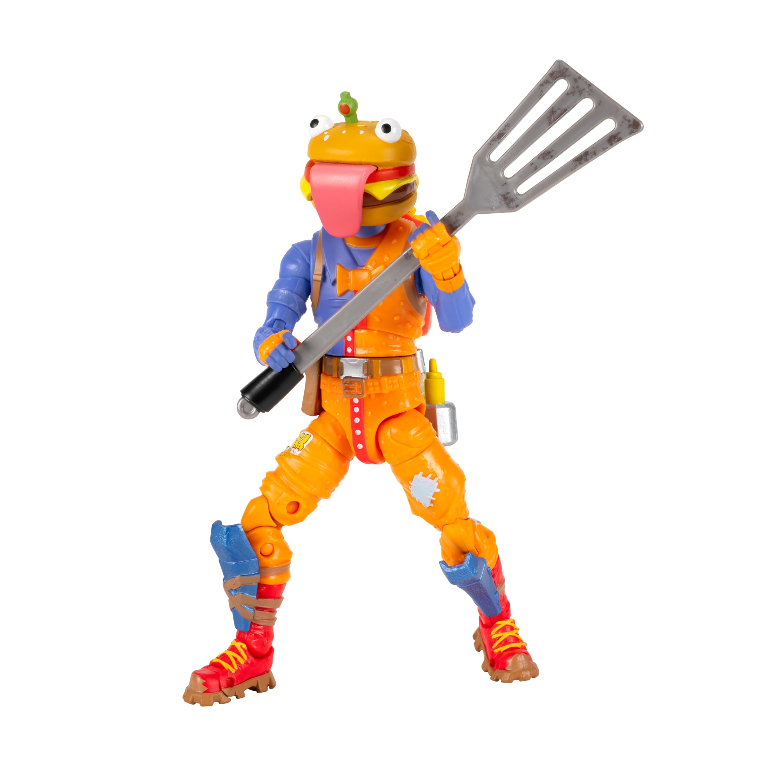 未使用　Fortnite Beef Boss フィギュア legendary Amazon.com: Fortnite Legendary Beef Boss - 6-inch Articulated