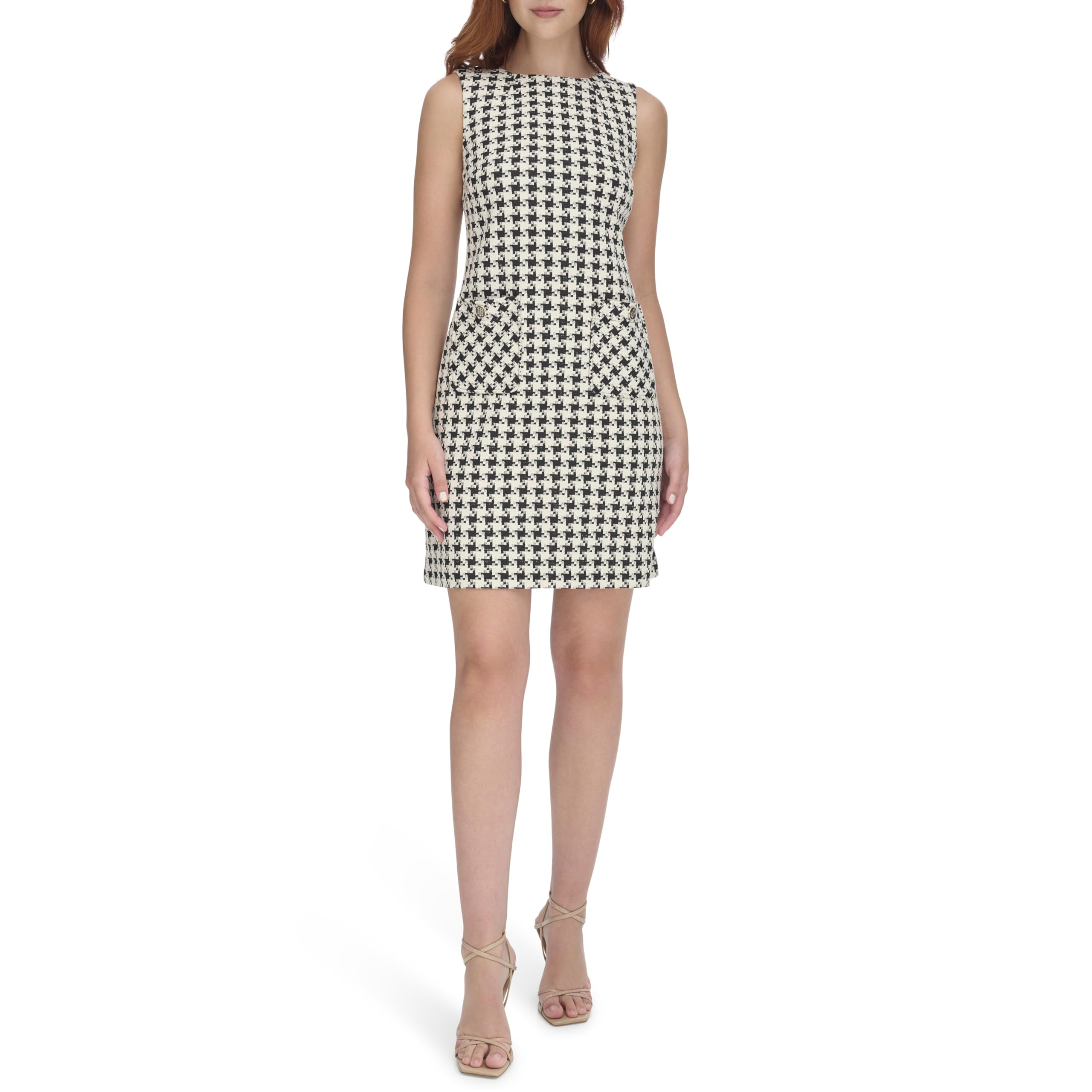 

                                                    Tommy Hilfiger Women's Sleeveless Boat Neck Textur