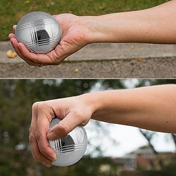 Amazon | ペタンク ゲームセット、ブール ボール セット, 屋外用メタル