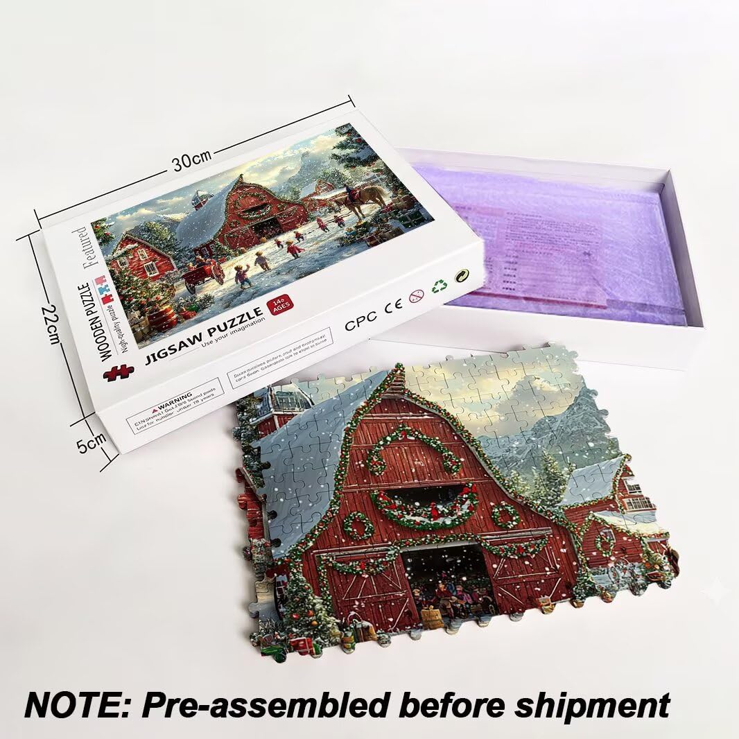 Puzzle 1000 Pièces Adultes, Puzzle Noël Impossibles pour Adultes -4600