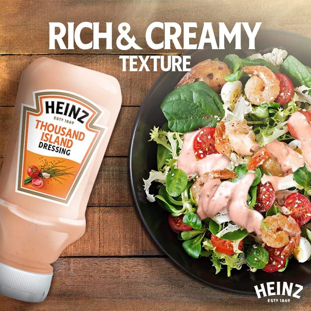 Heinzs Thousand Island Dressing – Perfect for Salads, Dips & Sandwiches, 225ml 2