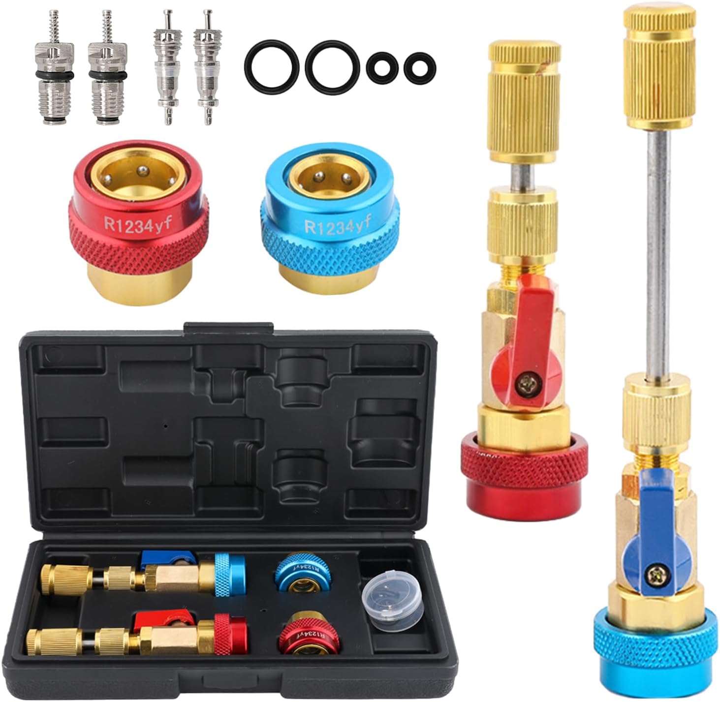 R134A R1234YF AC Valve Core Remover Installer Tool Kit