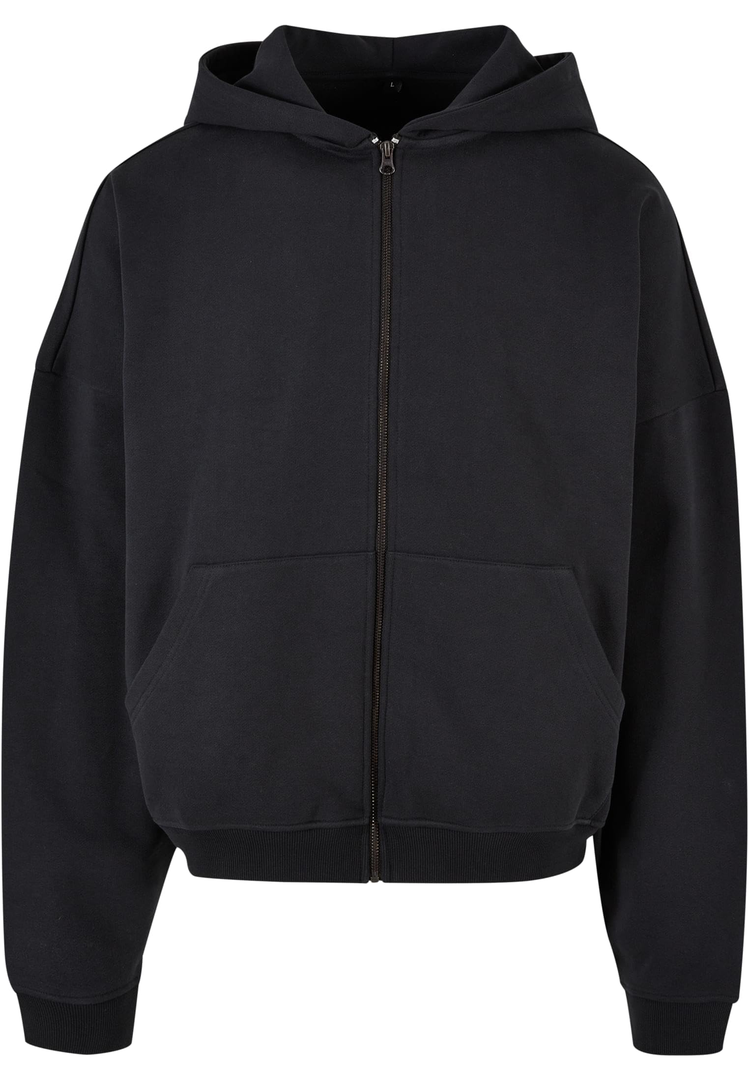 Build Your Brand Bluza z kapturem Mężczyźni Bluza Z Kapturem Z Zamkiem Błyskawicznym 90