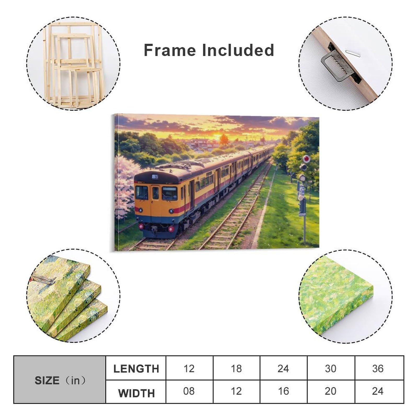 「かおるとシロ」2002年 絵画 タペストリー 水彩画 電車 インテリア Amazon.co.jp: 絵画 線路の上を走る電車インテリア 絵画 春は暖かく 花