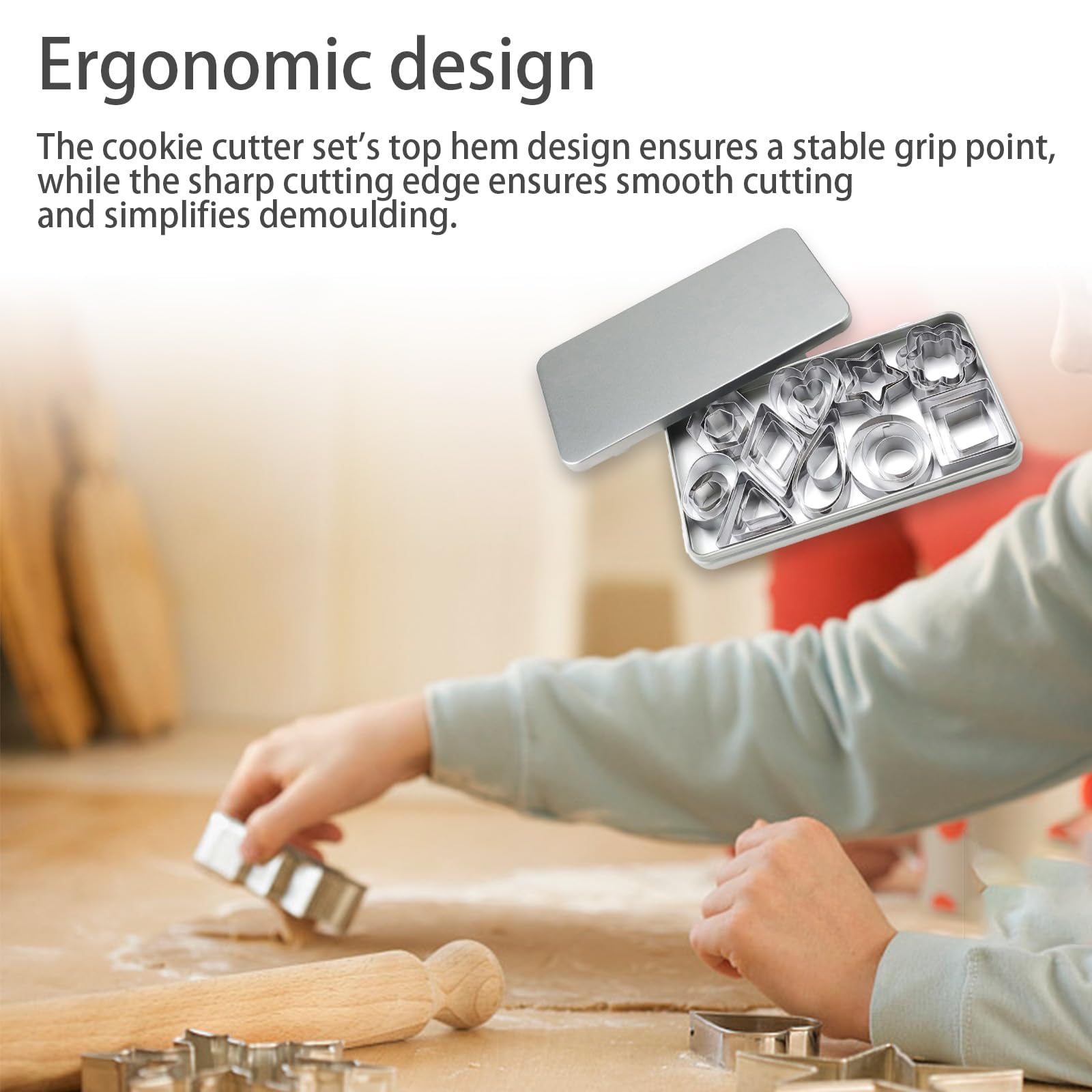 Stampino Per Biscotti A Forma Di Locomotiva - 6 Cm - In Acciaio Inox - Stadter - Per Pasta Frolla E Decorazioni