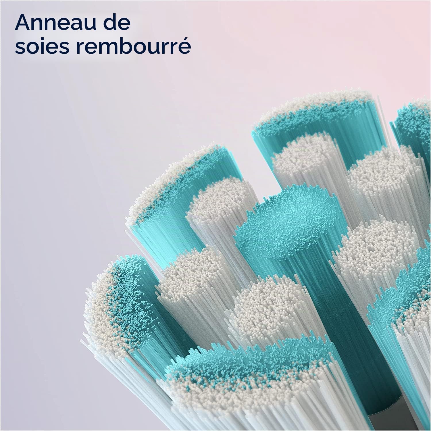 Oral-B iO Lot de 6 têtes de brosse à dents électrique pour nettoyage doux des dents Oral-B