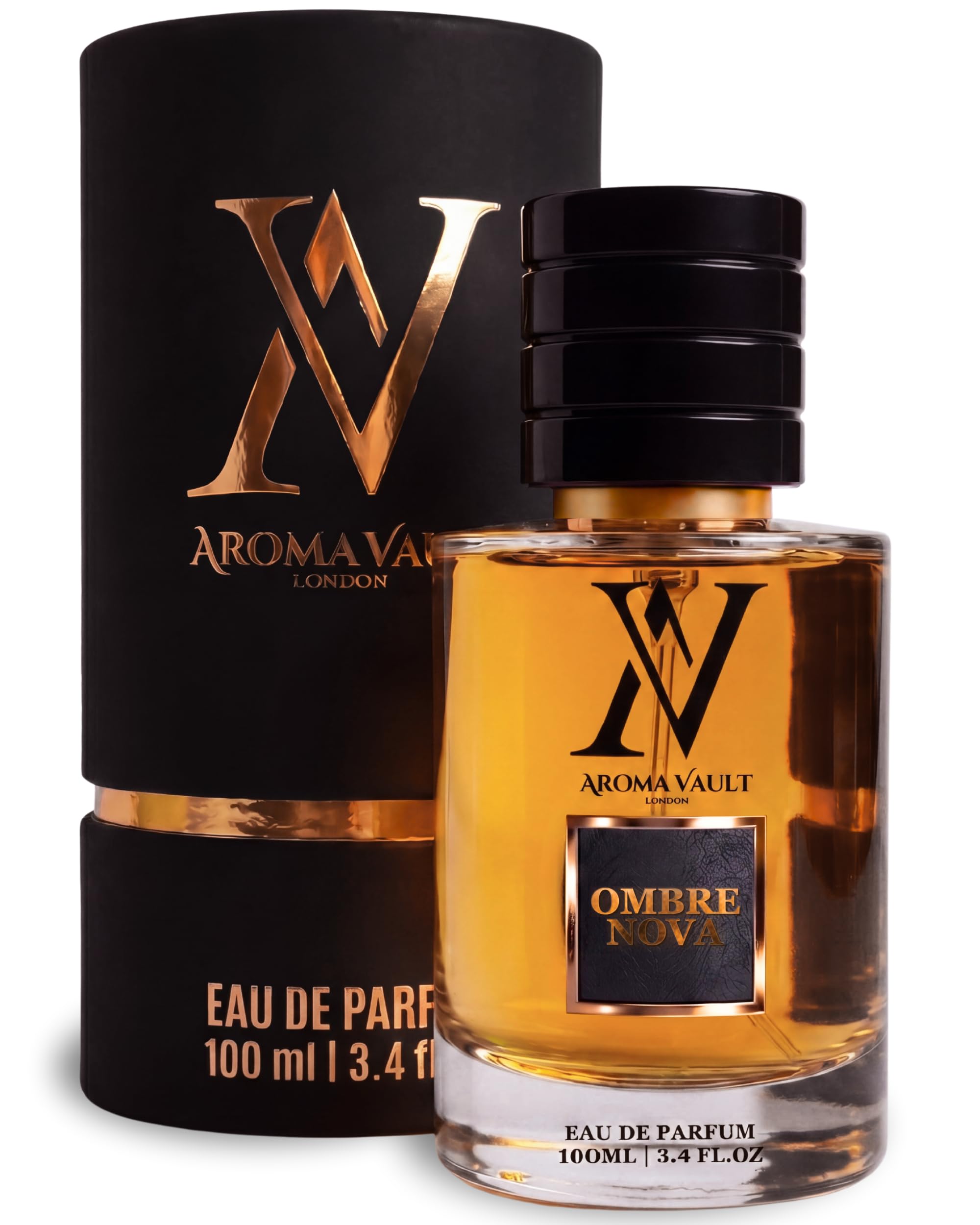 Ombre Nomade | Perfume Alternativo con Notas Similares Inspiradas | Eau de Parfum para Hombre y Mujer (Unisex) | Ombre Nova | Alta Concentración | Excepcional Duración y Elegancia (100 ml)