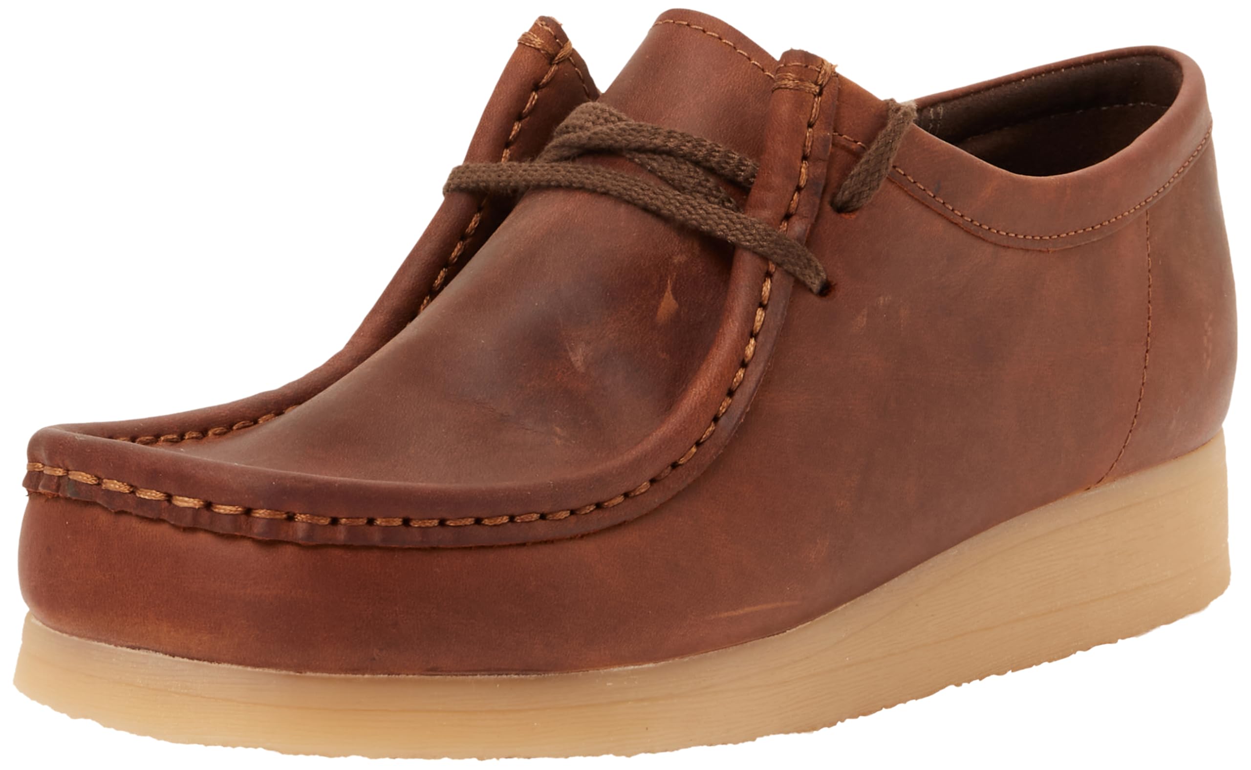 Clarks Padmora Womens Chestnut Leather, 7