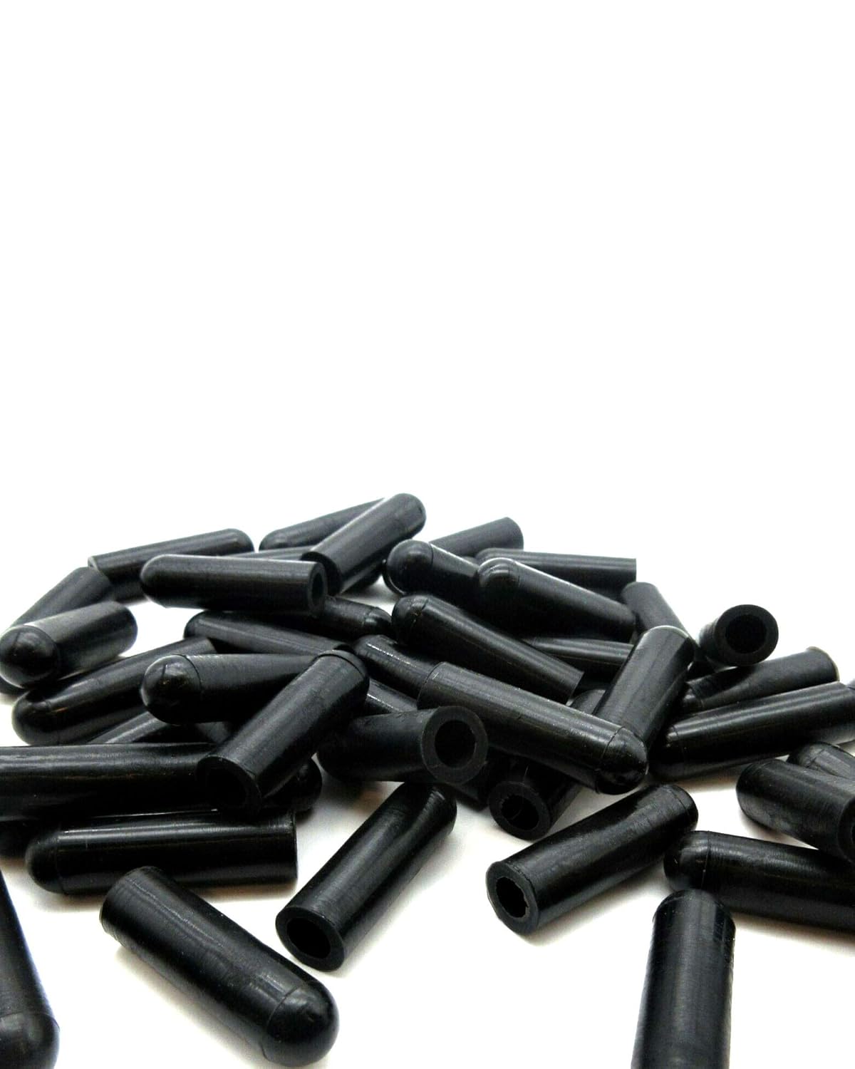 Black Silicone Vacuum Caps 1/4" (6mm) Silicone Vacuum Cap