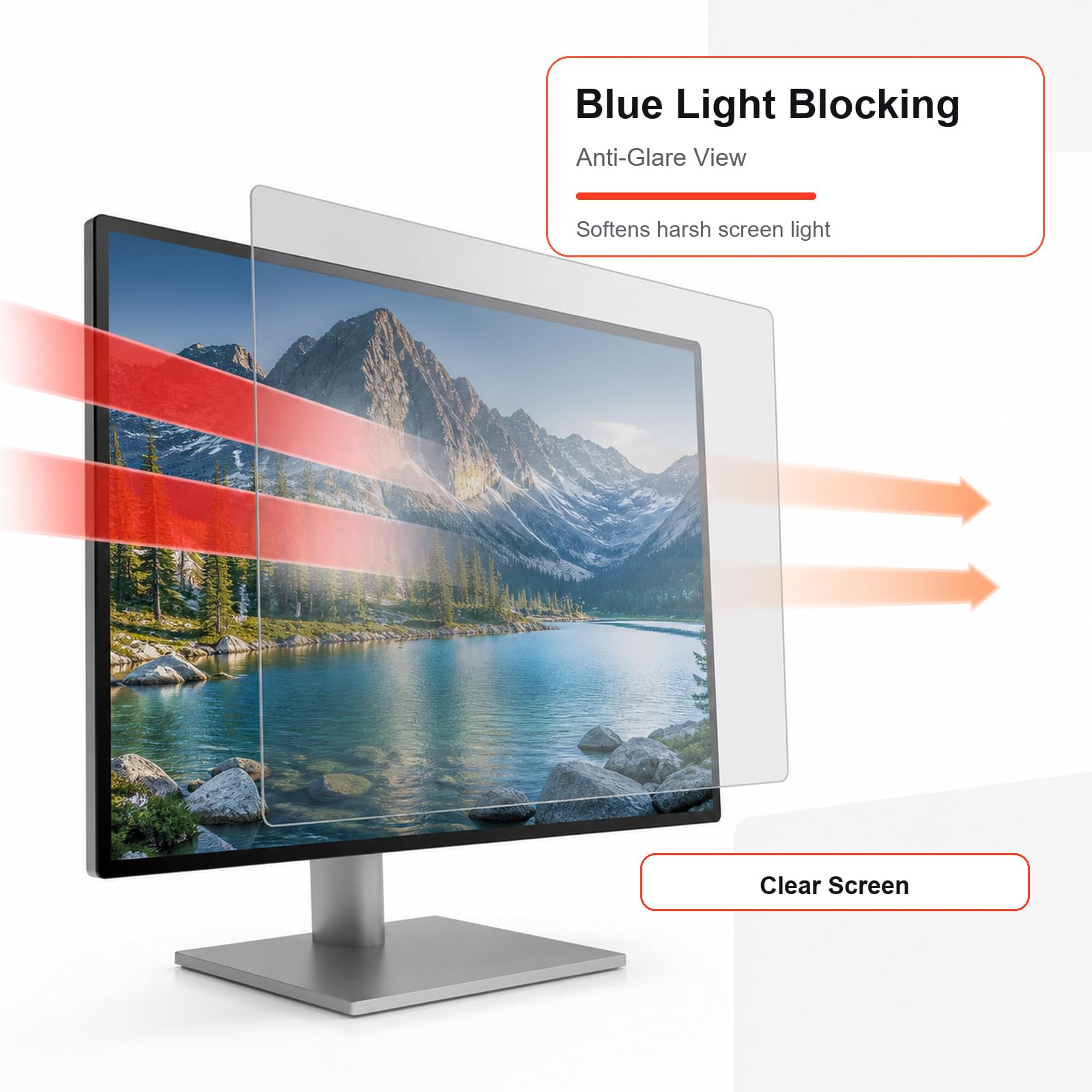 Filtro Schermo Monitor Computer,Filtro Protezione Occhi Computer