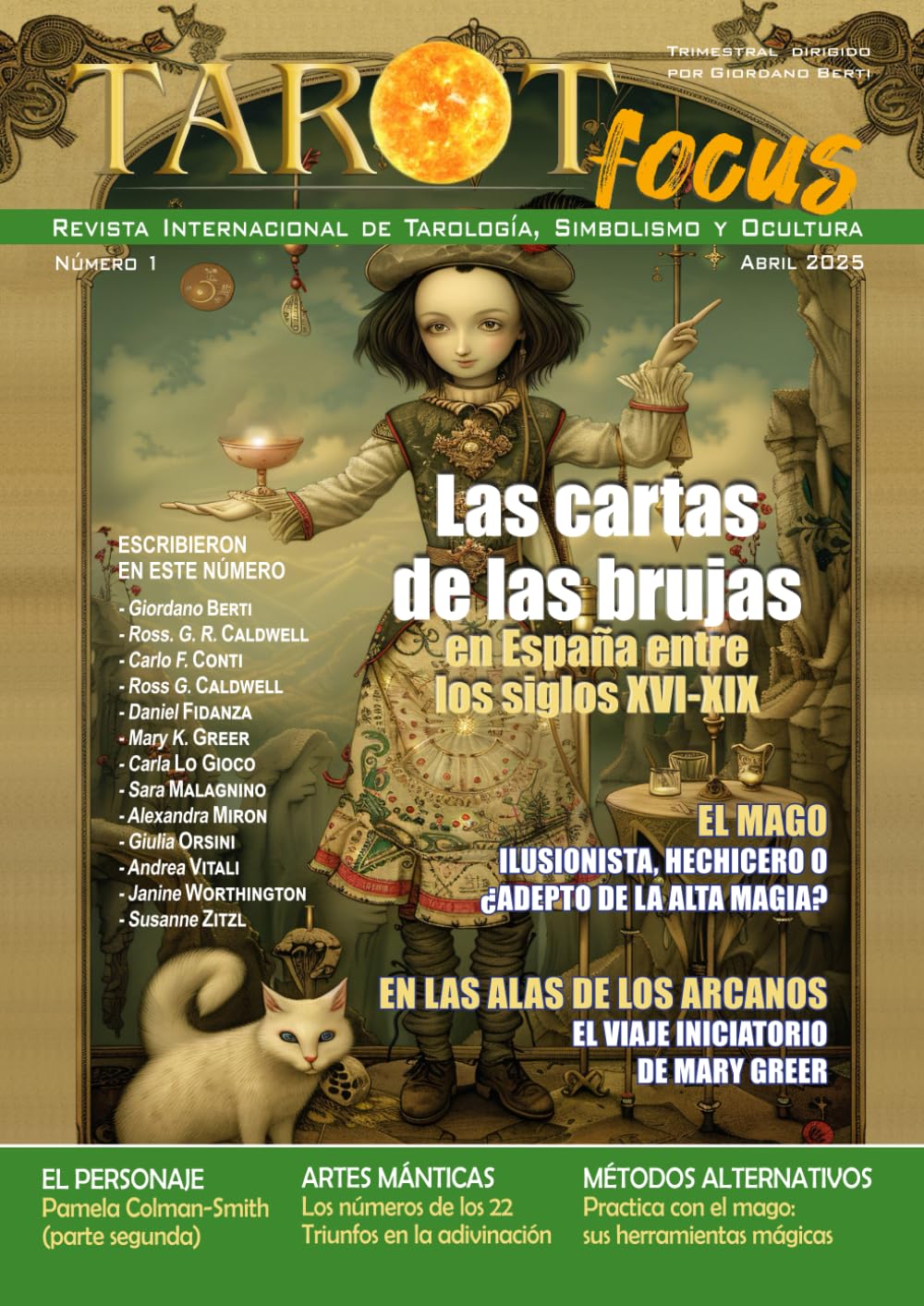 Tarot Focus Nr. 1 Abril: Revista Internacional de Tarot, Simbolismo y occultura