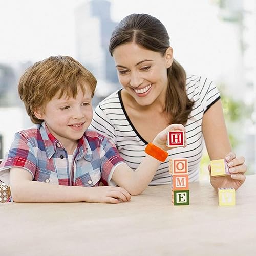 Miniatura 13 de Paquete de 2 pulseras sensoriales con peso azul, entrada de presión profunda para niños con TDAH SPD, aumenta la retroalimentación cinestésica