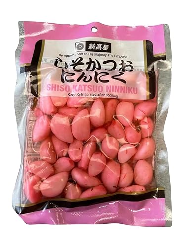NIITAKAYA Shisho Katsuo Ninniku (ajo en escabeche Shisho) (5.2 onzas, 1)