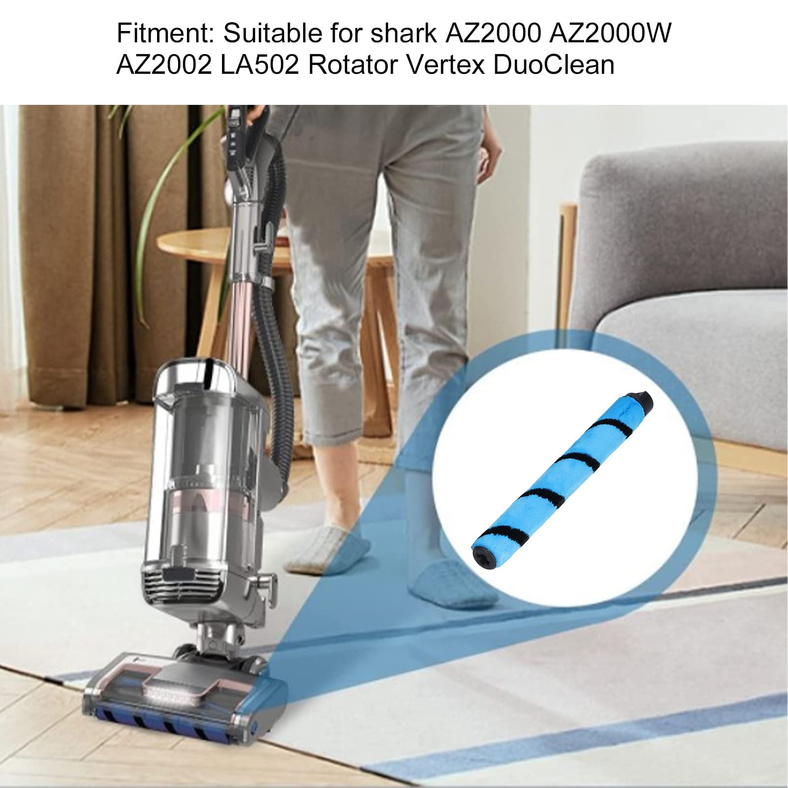 Amazon.com: Soft Vacuum Cleaner Roll Brush for Shark AZ2000