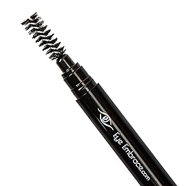 Eye Embrace Grace: Medium Gray Eyebrow Pencil - Waterproof, Double-Ended Automatic Angled Tip & Spoolie Brush, Cruelty-Free