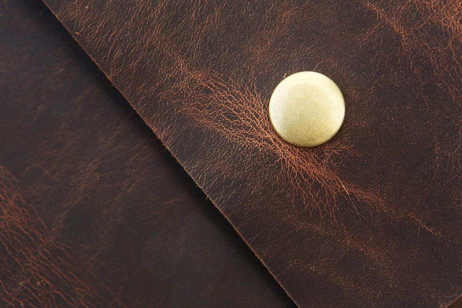 Personalized A5 Leather Journal, distressed leather refillable binder travel notebook portfolio - NA505PDS