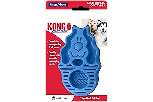 KONG Zoom Groom Dog Brush – Blue: Your Dog’s Grooming Essential