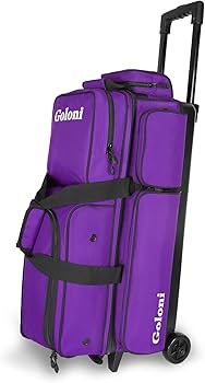 Amazon.co.jp: Goloni 3ボールボウリングバッグ キャスター付き
