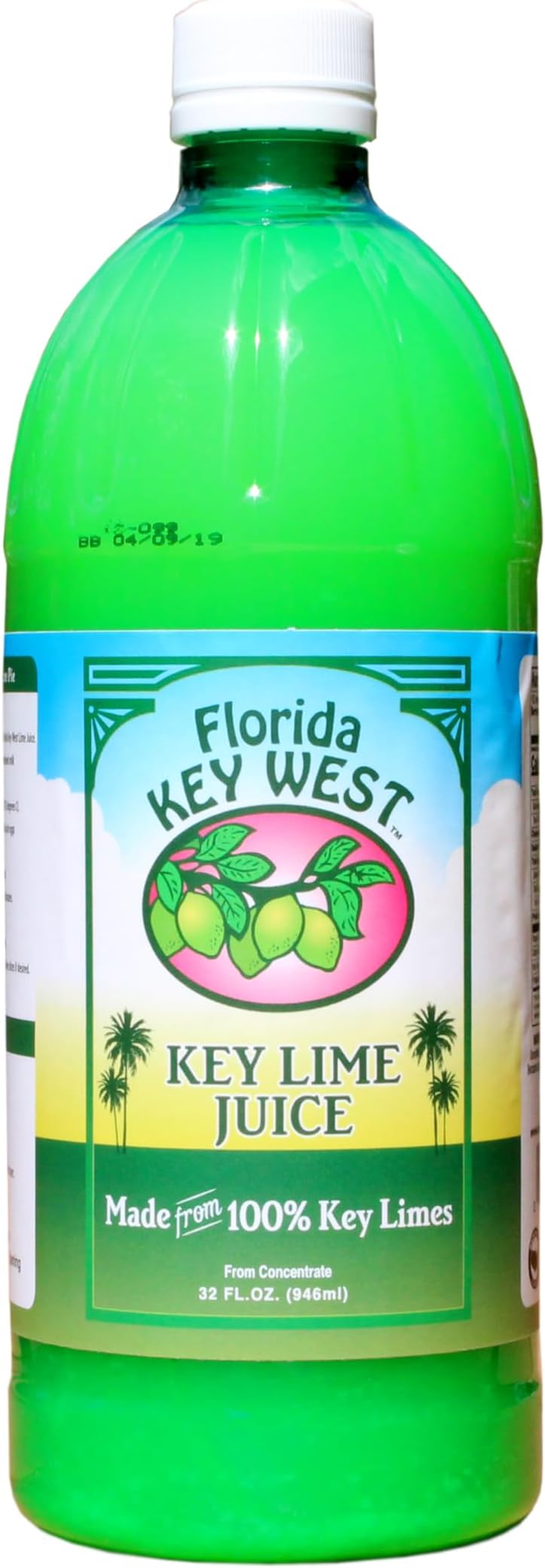 100% Authentic Key Lime Juice - 32oz