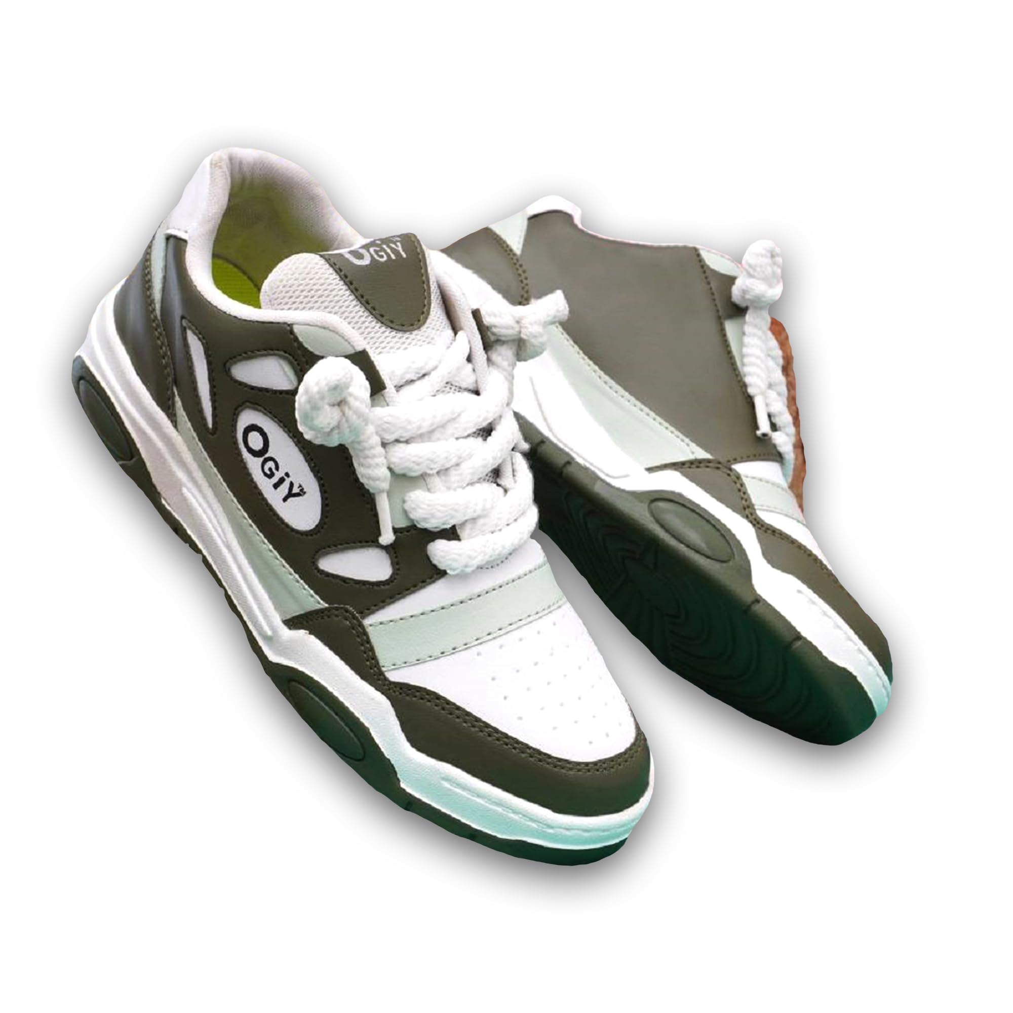 AJNIHA Ogiy Retro Shoes High Attractive Trending Sneakers for Men AJ_OGIY_100_Green_7 (B0CZNZVJ87) Amazon Price History, Amazon Price Tracker