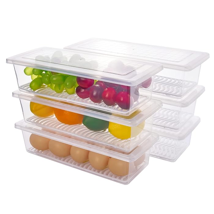 Buy Vtopmart Food Storage Containers for Fridge, 6Pack 1.5L Fridge